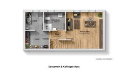 Der Grundriss Ihres Souterrains & Kellergeschosses