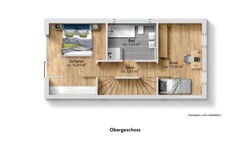 Der Grundriss Ihres Obergeschosses
