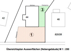 Freifläche 3 zur Wohnung im 1. OG