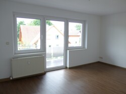 Blick ins Wohnzimmer