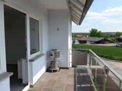 Auf dem Balkon