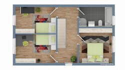 Grundriss Ebene 2
