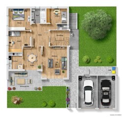 EG+OG Grundriss