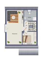 Grundriss DG 