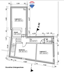 Grundriss Untergeschoss