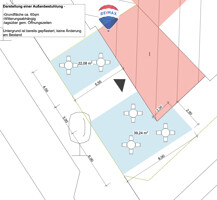 Lageplan Außensitzplätze