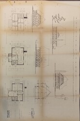 Grundrisse Original und Ansichten