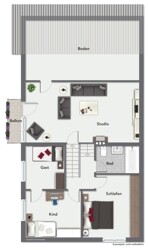 Grundriss Obergeschoss