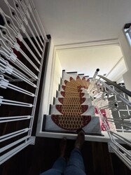 Treppe zum Spitzboden