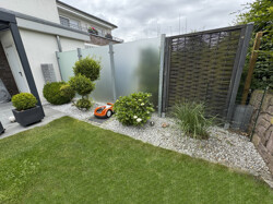 moderne Gartengestaltung