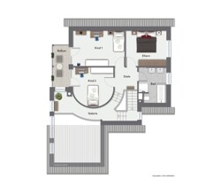 Grundriss Dachgeschoss
