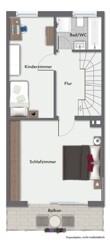 Grundriss Obergeschoss