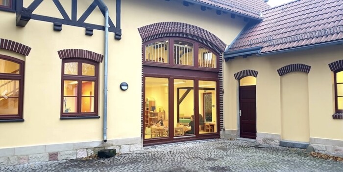 Eingang historische Scheune