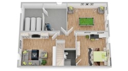 Grundriss Keller 3D