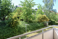 Aussicht vom Balkon