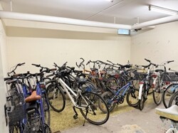 Fahrradraum hinterer Teil