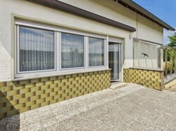 Rückansicht Terrasse