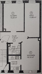 Wohnung Grundriss