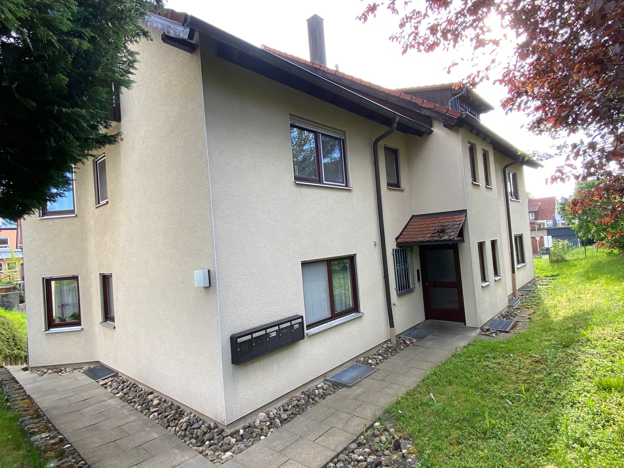 Eingang zum Haus