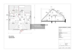 Grundriss Spitzboden
