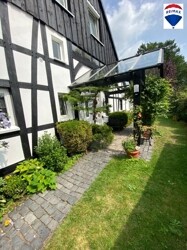 Hauseingang Fachwerkhaus