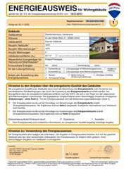 Energieausweis 