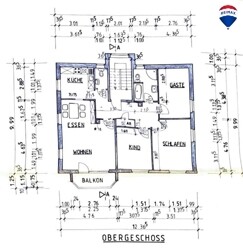 Grundriss Obergeschoss