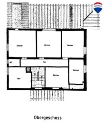 Grundriss: Obergeschoss