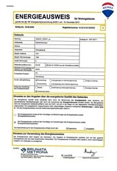 Energieausweis Seite 1