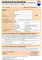 Energieausweis 