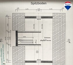 Grundriss Spitzboden