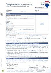 Energieausweis Seite 1