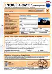 Energieausweis Seite 1