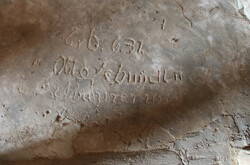 Scheune-Inschrift