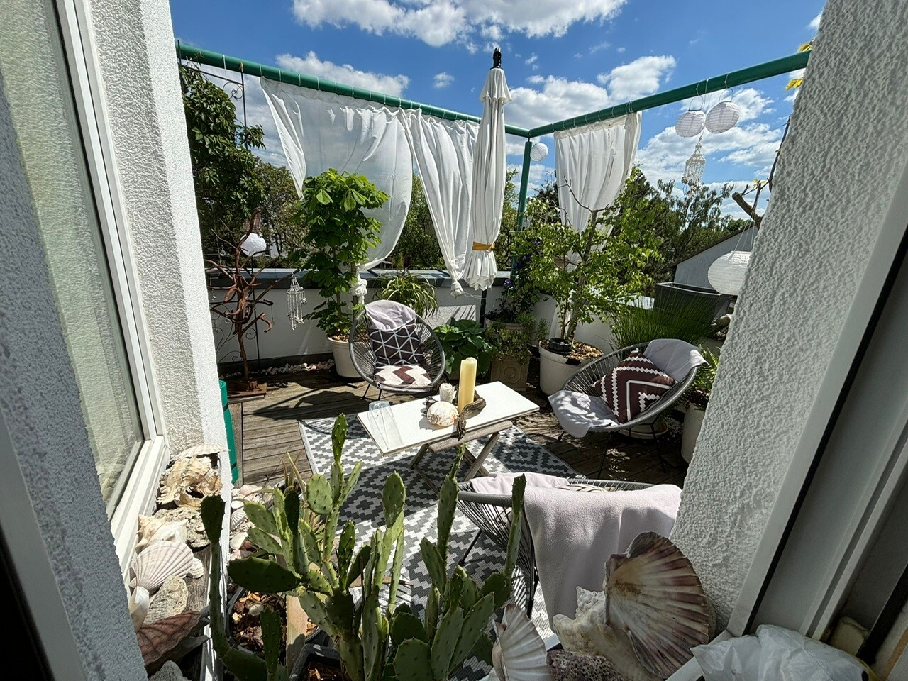 Terrasse oben