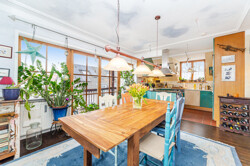 Wohnzimmer und Küche