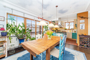 Wohnzimmer und Küche