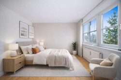 Schlafzimmer (digital möbliert)