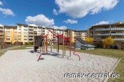 Spielplatz in Gartenanlage