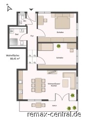Grundriss 4,1 DG 