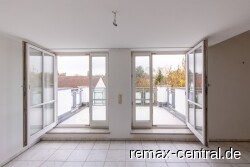 Ansicht zur Dachterrasse