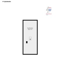 Grundriss Spitzboden