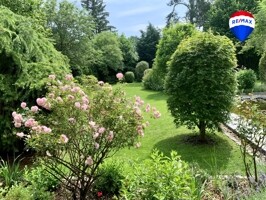 Gepflegter Gartenblick