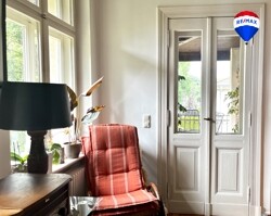 Essbereich mit Balkon