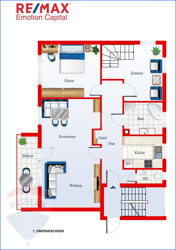 Grundriss 1.Obergeschoss