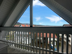 Ausblick von Balkon 2