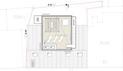 Penthouse Grundriss Dachterrasse