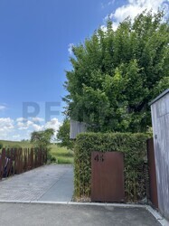 Außenansicht Eingang ins Haus