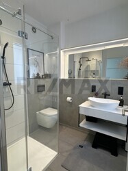 Gäste WC mit Dusche im EG