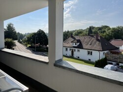 Aussicht vom Balkon